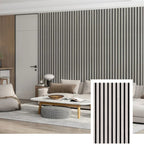 WaveNest™ Premium Acoustic Slat Panel — Natural Oak (2.7 × 1.10 m)